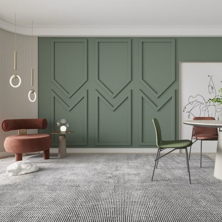 wall moulding desain