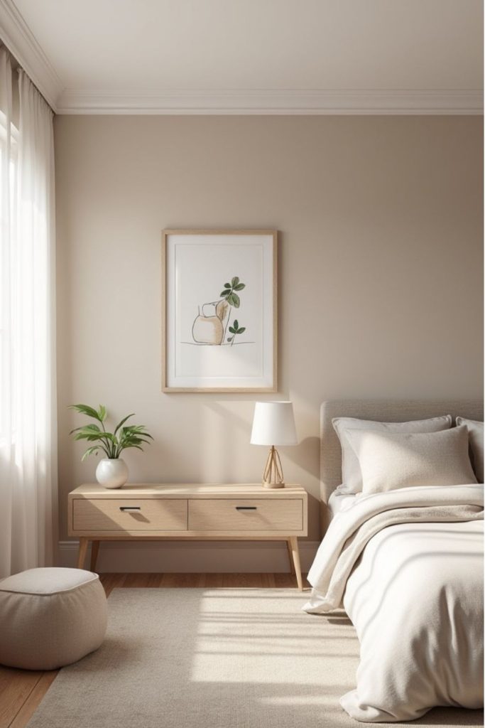 interior kamar tidur sederhana