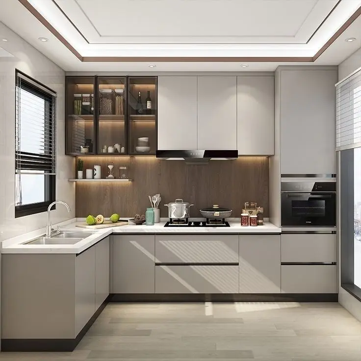 Kitchen Set HPL Matte - Rumah Mr. Edwin, Jakarta